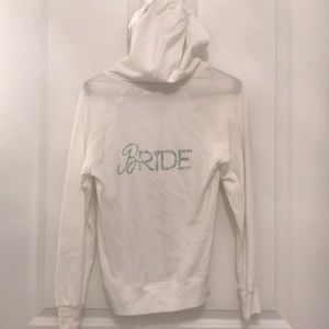 Bride zip up hoodie
